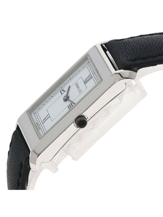 Tiffany & Co Classic Square Watch SS Leather main image 13